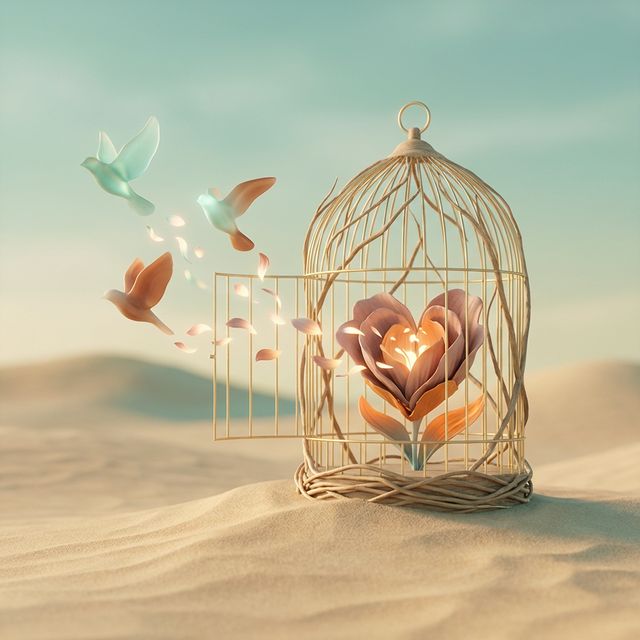 Imagem simbólica sobre identidade e espelho